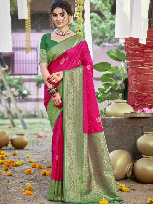 Bunawat Kashvi Silk lightweight silk sarees online india