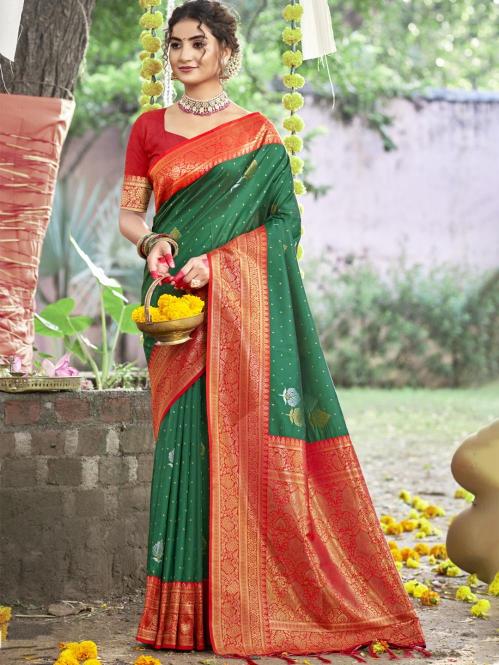 Bunawat Kashvi Silk lightweight silk sarees online india