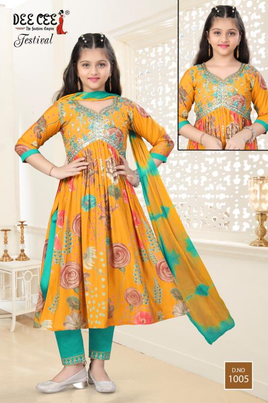 Deecee Festival traditional colours of diwali kurtis in india