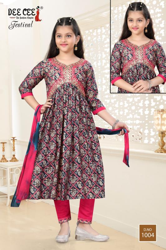 Deecee Festival traditional colours of diwali kurtis in india