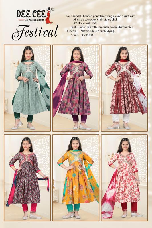 Deecee Festival traditional colours of diwali kurtis in india