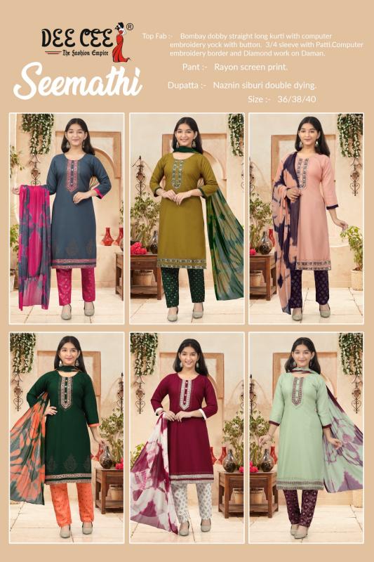 Deecee Seemathi buy winter kurtis india