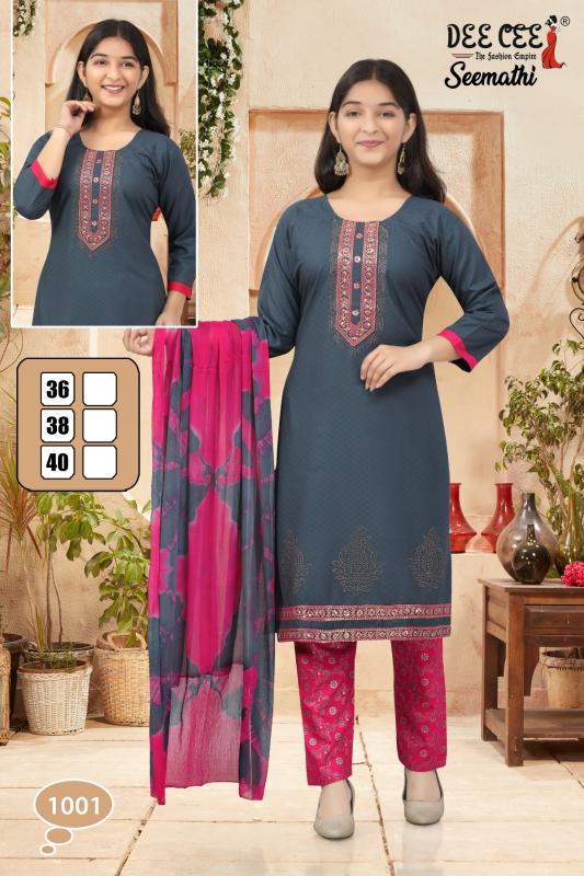 Deecee Seemathi buy winter kurtis india