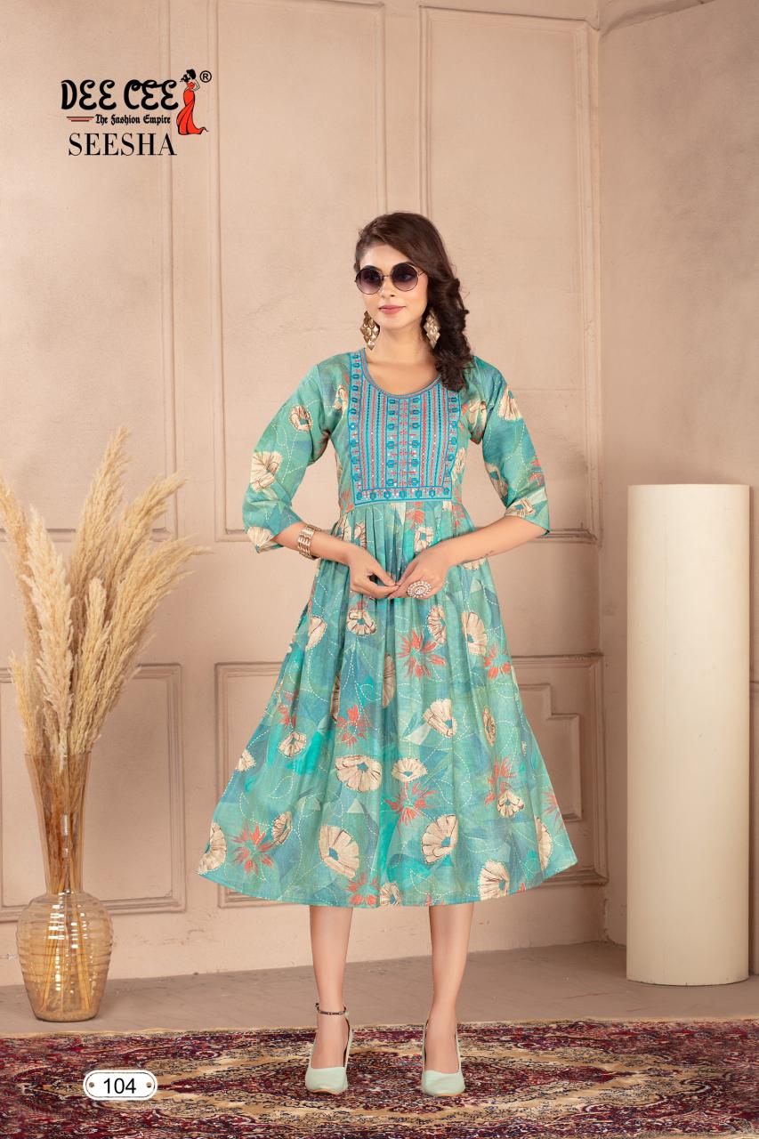 Deecee Seesha selling india kurtis in foreign countries