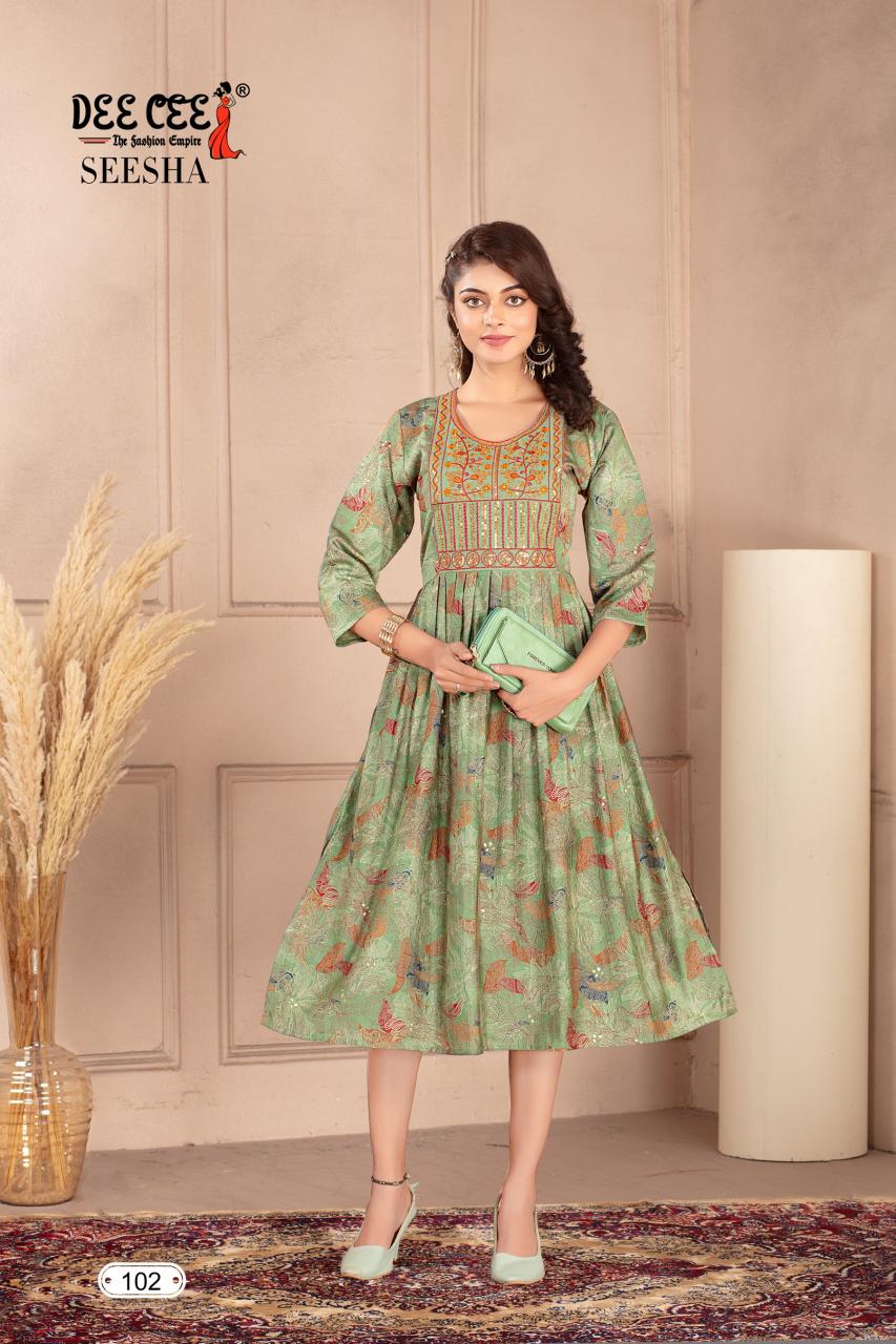 Deecee Seesha selling india kurtis in foreign countries