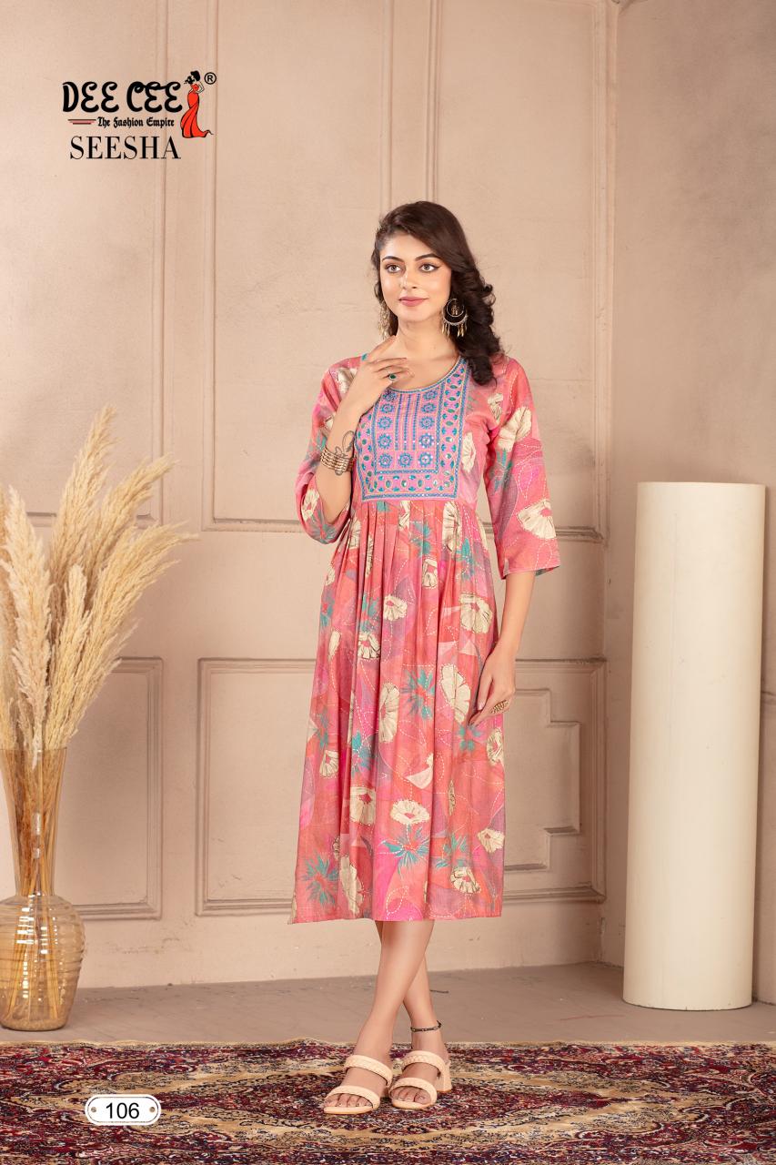 Deecee Seesha selling india kurtis in foreign countries