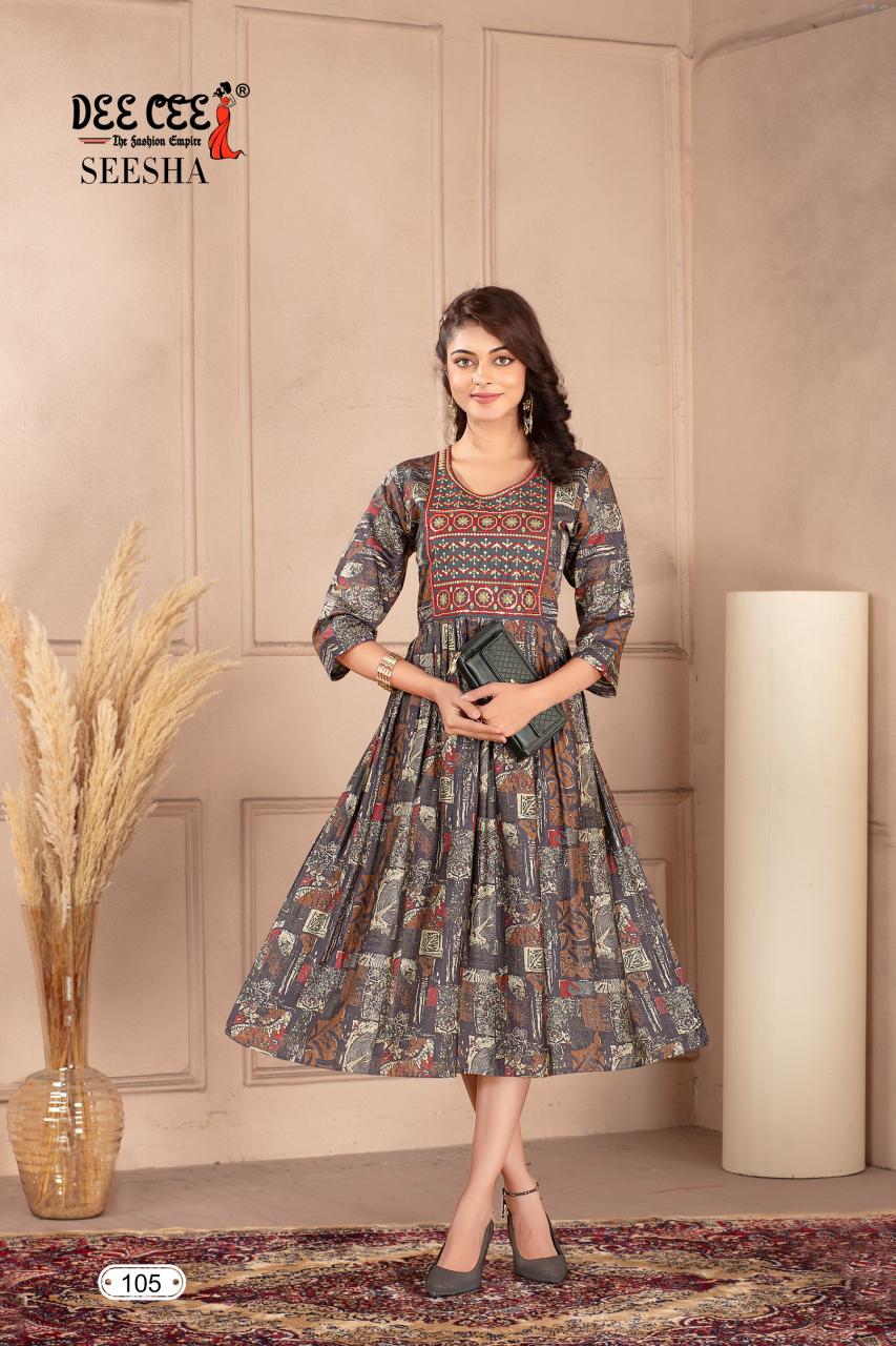 Deecee Seesha selling india kurtis in foreign countries