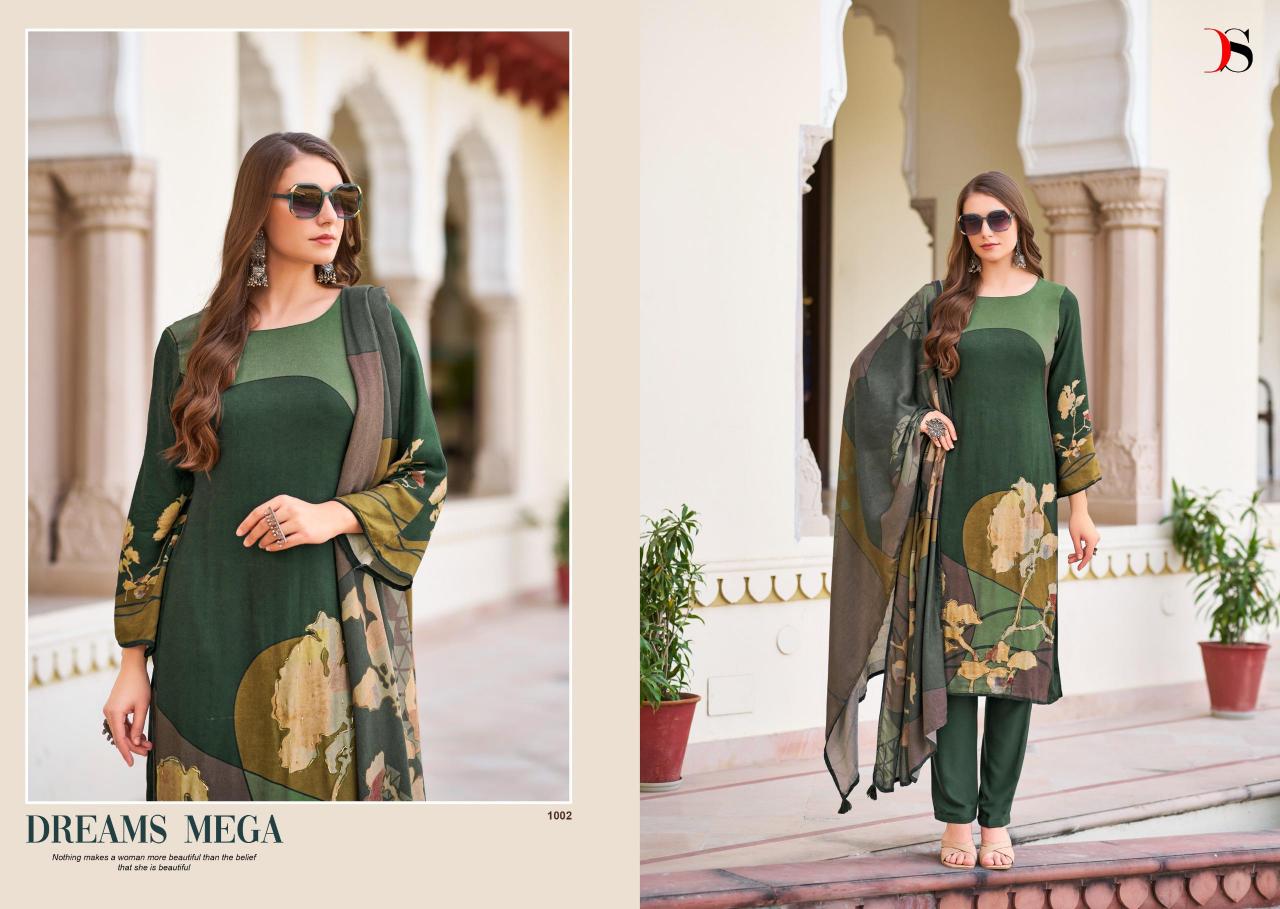 Deepsy Liyana Pashmina Salwar Suit Wholesale Catalog