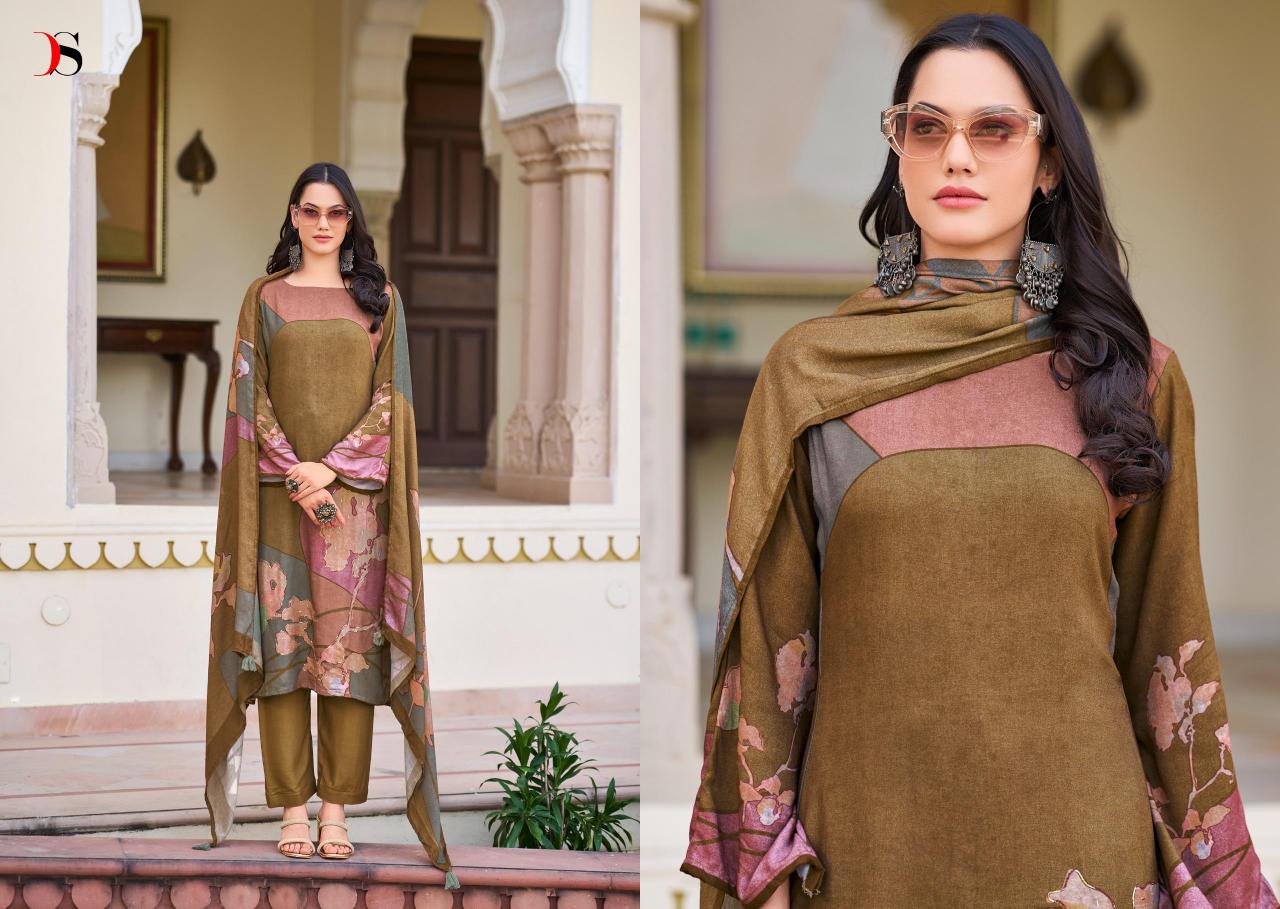 Deepsy Liyana Pashmina Salwar Suit Wholesale Catalog