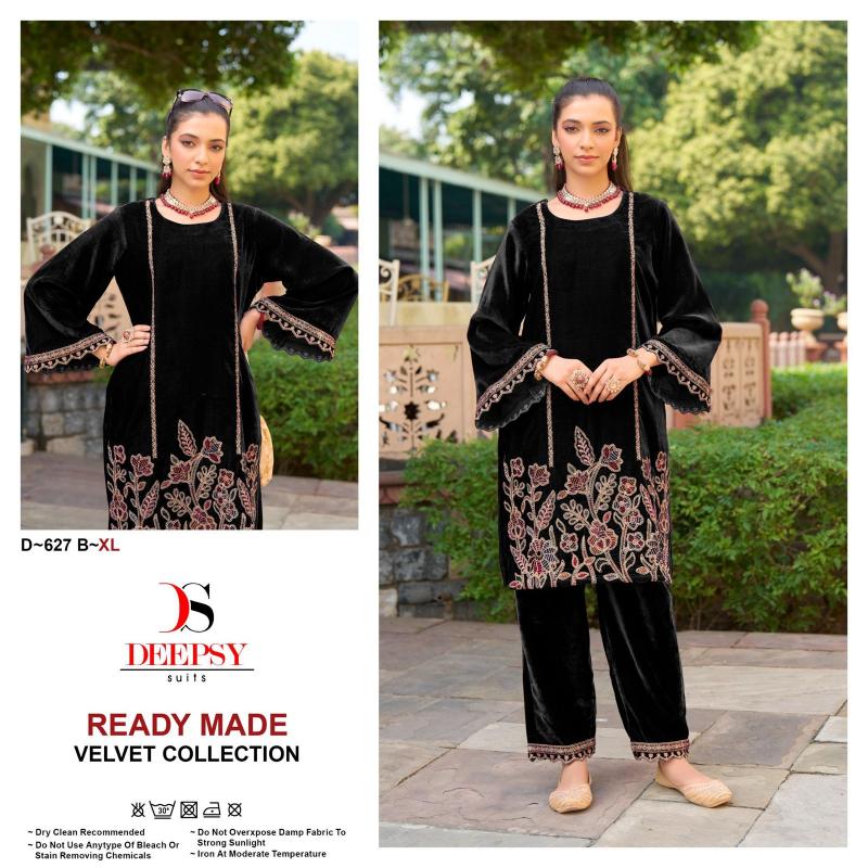 DEEPSY SUITS 627 ABCD Velvet Pakistani Suits Wholesale Catalog