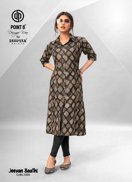 Deeptex Jeevan Sathi Vol 1 a line kurtis online india