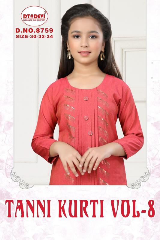 Devi Tanni Kurti Vol 8 d-8759 new style kurti in india