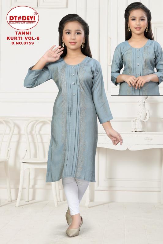 Devi Tanni Kurti Vol 8 d-8759 new style kurti in india