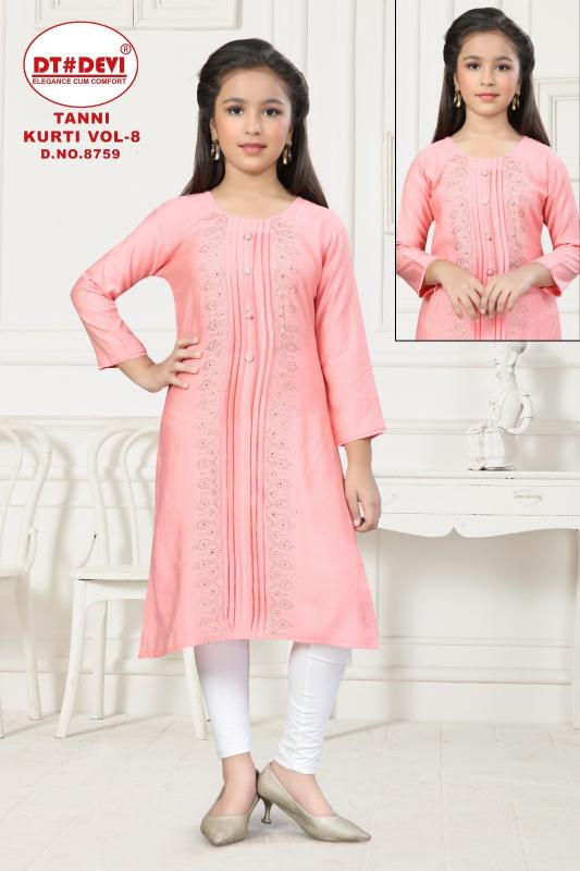 Devi Tanni Kurti Vol 8 d-8759 new style kurti in india