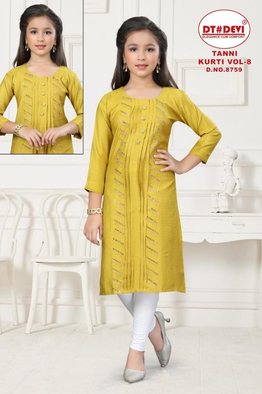 Devi Tanni Kurti Vol 8 d-8759 new style kurti in india