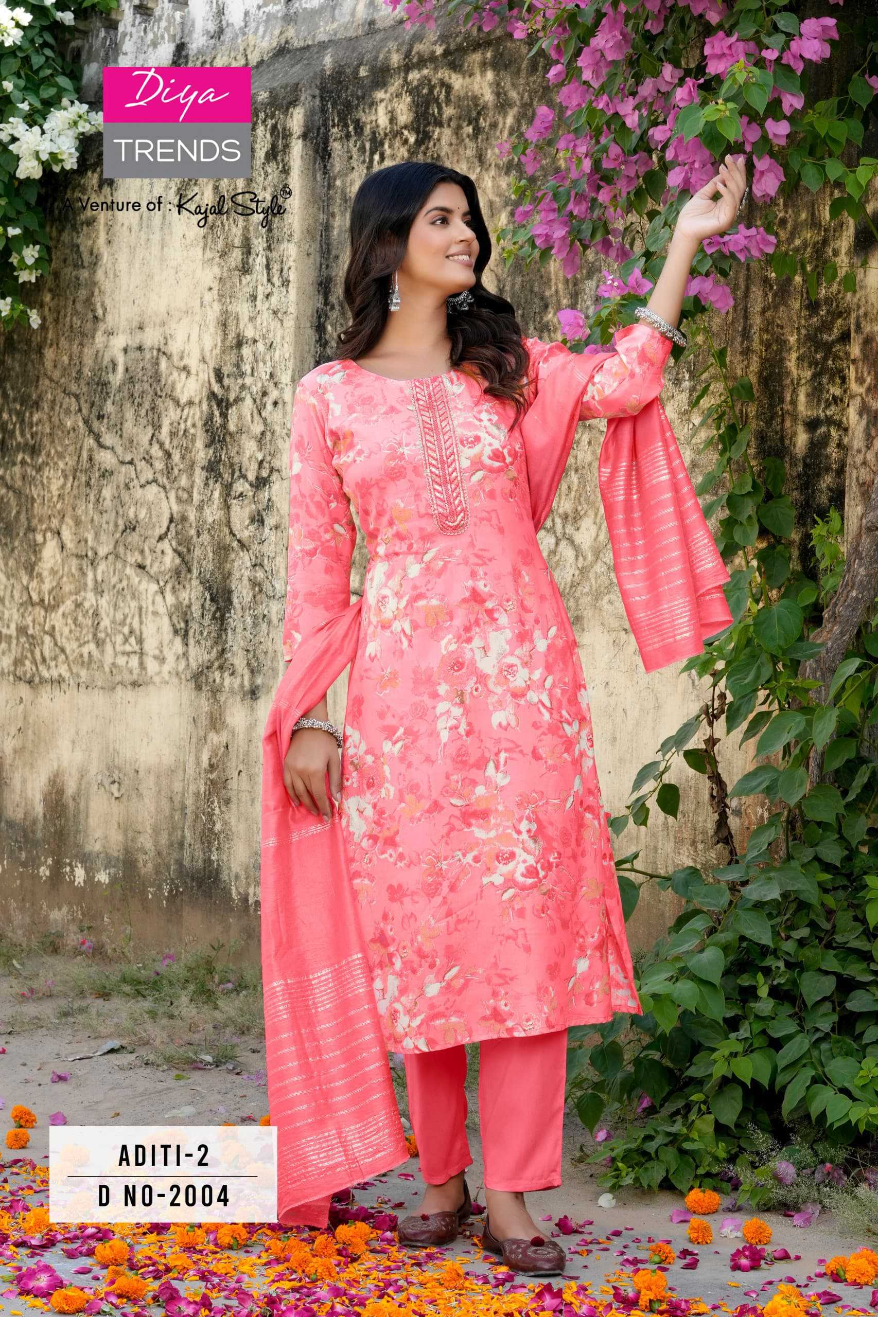 Diya Aditi Vol 2 (1) fab india lobg kurti