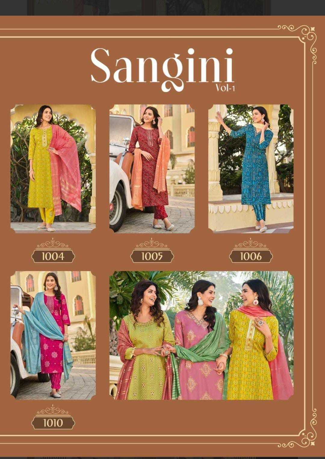 DIYA TRENDS SANGINI VOL.1 Kurti Wholesale catalog