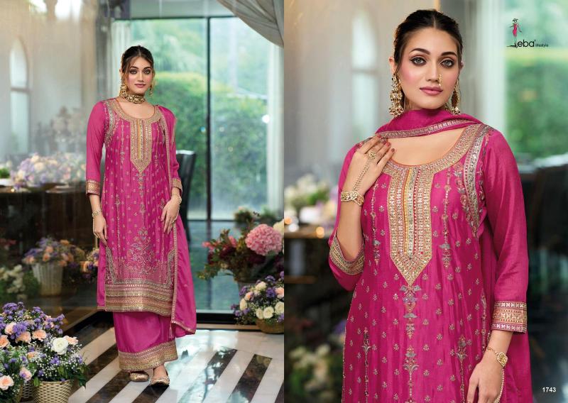 Eba Ruby Vol 2 Fancy Ready Made Salwar Kameez Wholesale Catalog