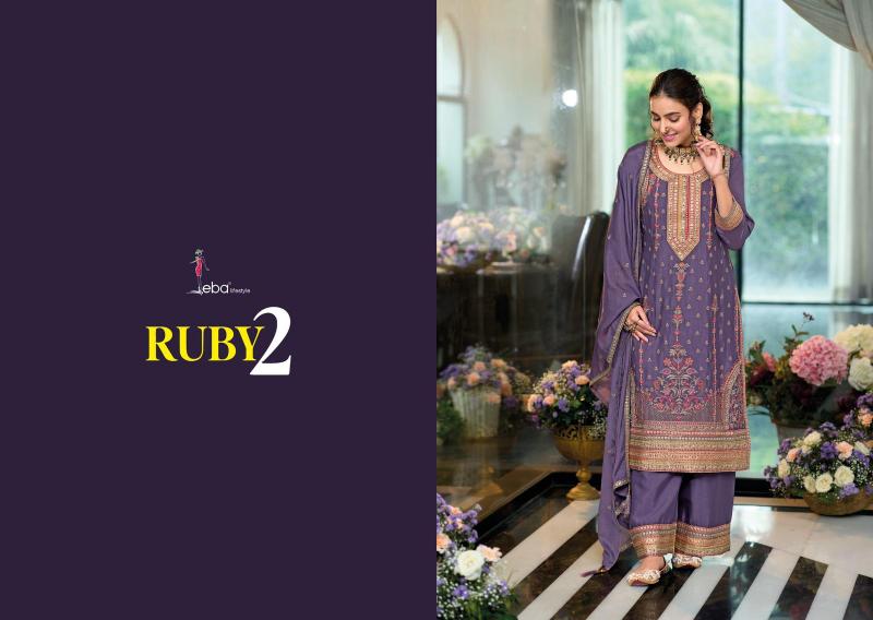 Eba Ruby Vol 2 Fancy Ready Made Salwar Kameez Wholesale Catalog