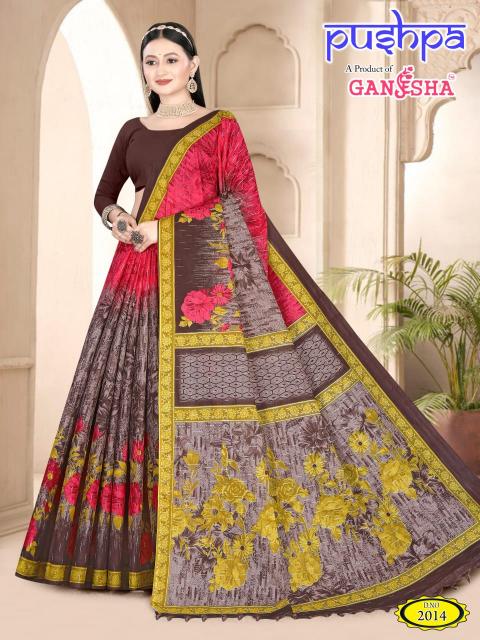 Ganesha Pushpa Vol-02 – Cotton Sarees - Wholesale Catalog