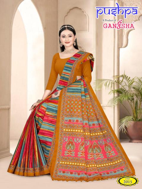 Ganesha Pushpa Vol-02 – Cotton Sarees - Wholesale Catalog