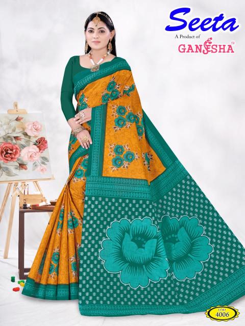 Ganesha Seeta Vol-04 – Cotton Sarees - Wholesale Catalog