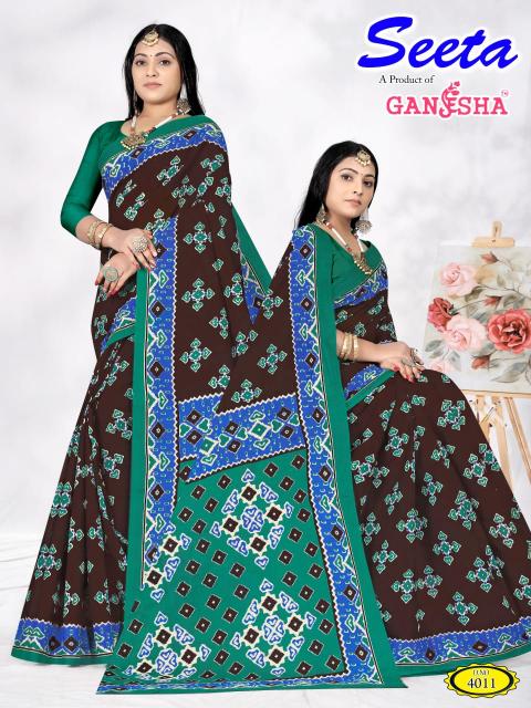 Ganesha Seeta Vol-04 – Cotton Sarees - Wholesale Catalog