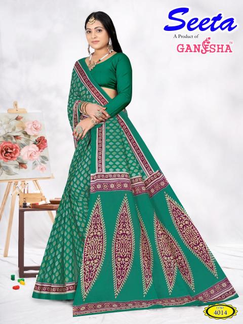 Ganesha Seeta Vol-04 – Cotton Sarees - Wholesale Catalog