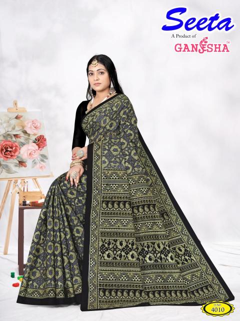 Ganesha Seeta Vol-04 – Cotton Sarees - Wholesale Catalog