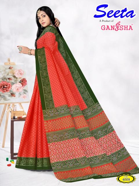 Ganesha Seeta Vol-04 – Cotton Sarees - Wholesale Catalog