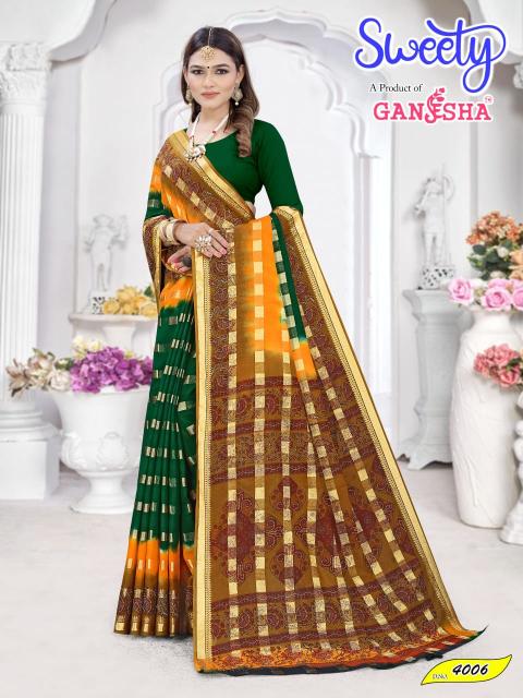 Ganesha Sweety Vol-04 – Cotton Sarees - Wholesale Catalog