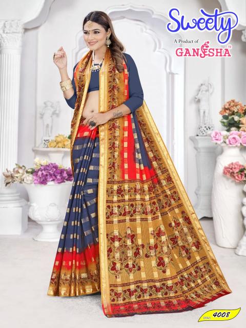 Ganesha Sweety Vol-04 – Cotton Sarees - Wholesale Catalog