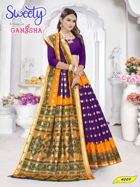 Ganesha Sweety Vol-04 – Cotton Sarees - Wholesale Catalog