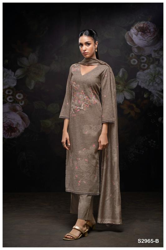 Ganga Areum 2965 Premium Cotton Blend Salwar Kameez Wholeslae Catalog