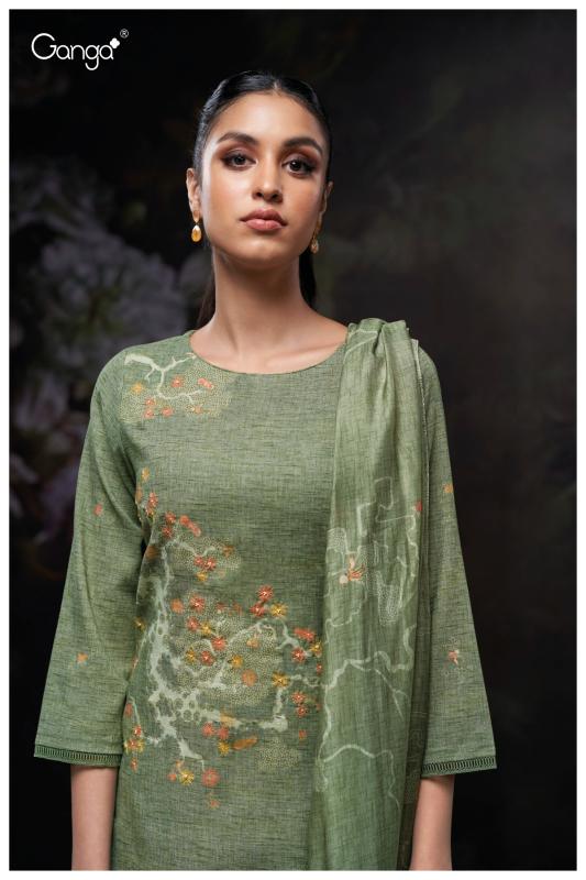 Ganga Areum 2965 Premium Cotton Blend Salwar Kameez Wholeslae Catalog