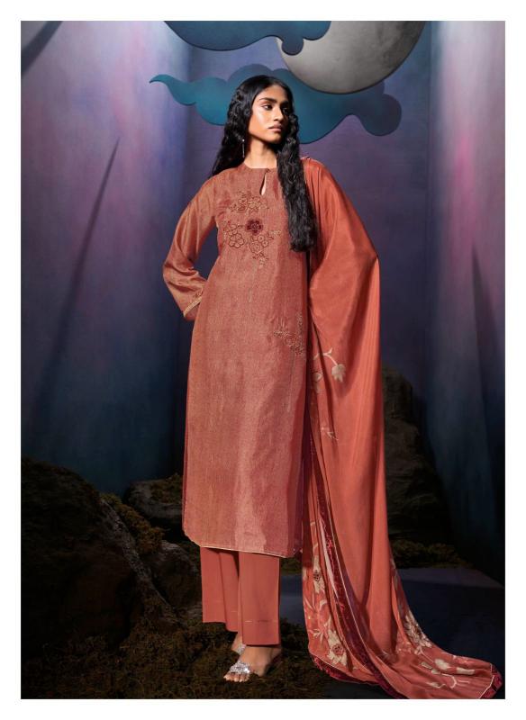 Ganga Kiansh Premium Pure Bemberg Russian Salwar Kameez Wholesale Catalog