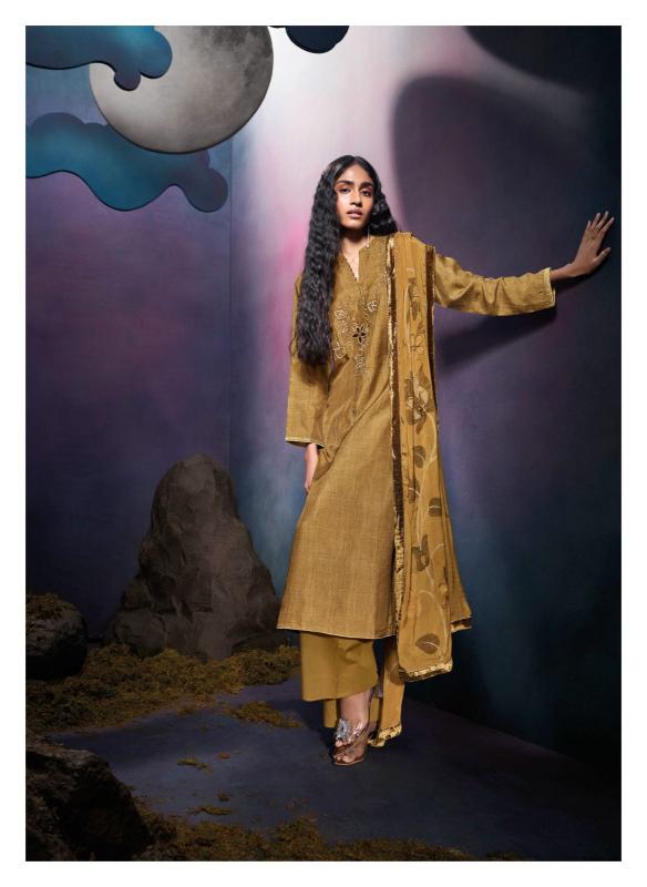 Ganga Kiansh Premium Pure Bemberg Russian Salwar Kameez Wholesale Catalog