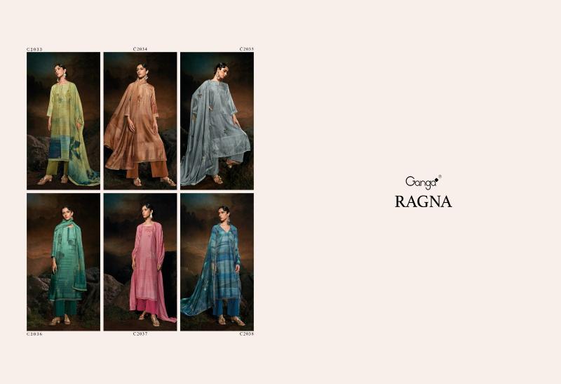 Ganga Ragna Premium Pure Bemberg Russian Salwar Kameez Wholesale Catalog