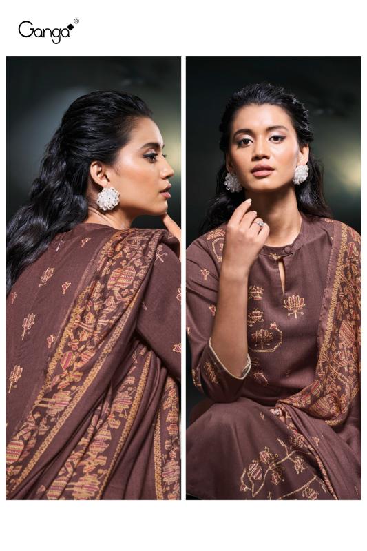 Ganga Tadisa 2977 Premium Pure Pashmina Dobby Salwar Kameez Wholesale Catalog