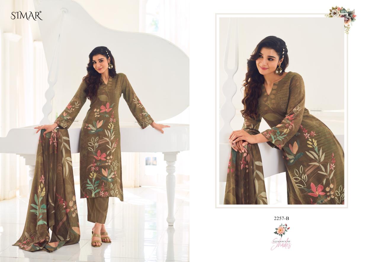 Glossy Simar Dilkhush Pure Pashmina Digital Print Salwar Kameez Wholesale Catalog