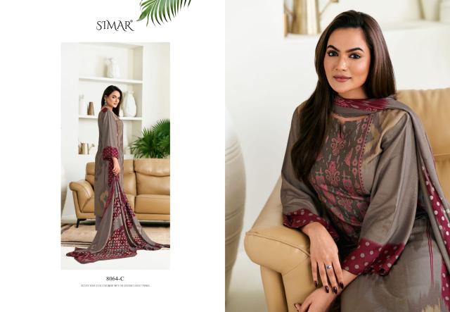 Glossy Simar Firdaus Viscose Pashmina Digital Printed Salwar Kameez Wholesale Catalog