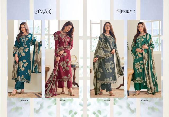 Glossy Simar Heeriye Pure Viscose Pashmina Salwar Kameez Wholesale Catalog