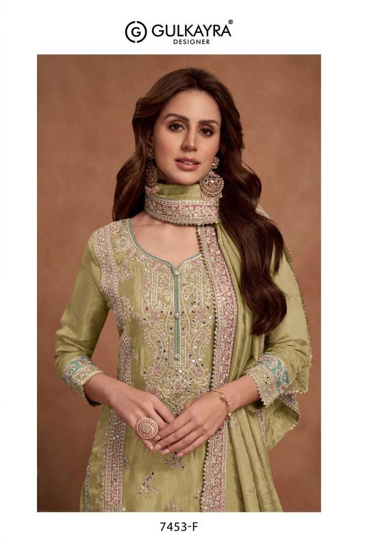 Gulkayra Nazia Colour Real Simar Silk Salwar Kameez Wholesale Catalog