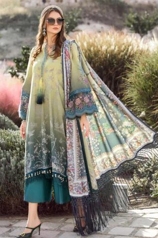 Hazzel Sana Safinaz 2022 Cotton Dupatta Pakistani Suits Wholesale Catalog