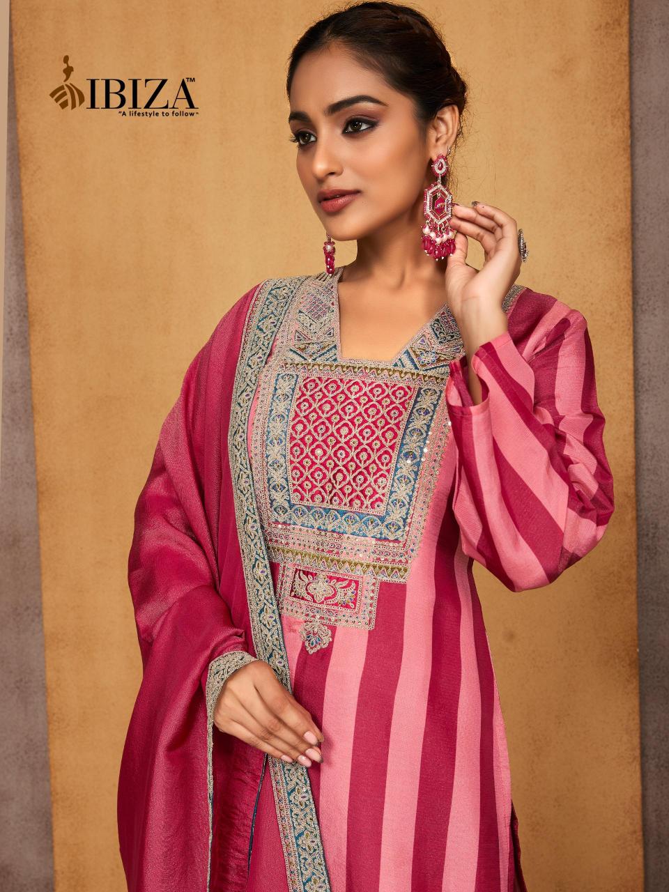 Ibiza Ivanna Pure Viscose Simar Muslin Salwar Suits wholesale catalog