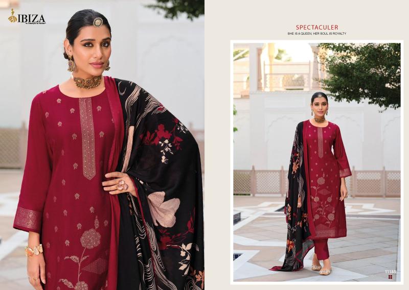 Ibiza Khayaal Pure Viscose Pashmina Jaquard Salwar Kameez Wholesale Catalog