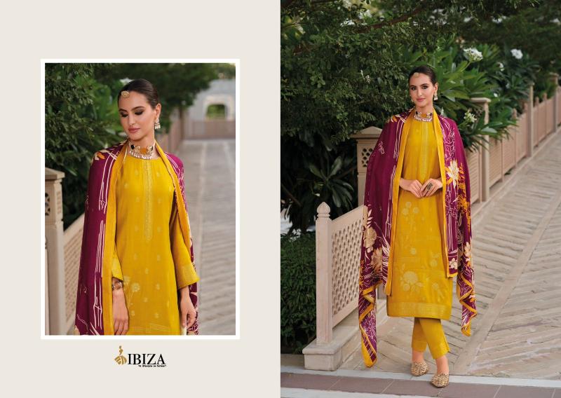 Ibiza Khayaal Pure Viscose Pashmina Jaquard Salwar Kameez Wholesale Catalog