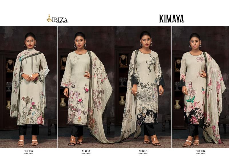 Ibiza Kimaya Pure Linen Cotton Salwar Suits Wholesale catalog