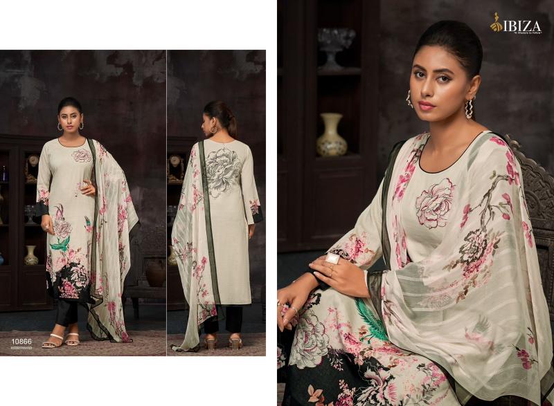 Ibiza Kimaya Pure Linen Cotton Salwar Suits Wholesale catalog