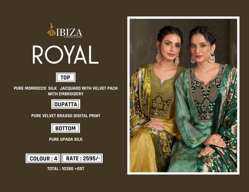 Ibiza Royal Designer Salwar Kameez Wholesale Catalog